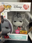 Funko Pop Winnie The Pooh Disney Eeyore Hot Topic Exclusive Flocked 1170