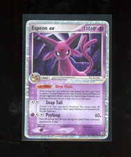2005 Pokemon EX Unseen Forces Espeon EX Holo Foil Rare 102/115