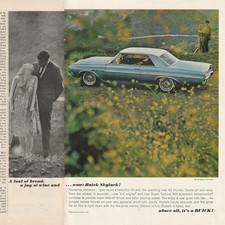 Vintage 1964 Buick Skylark Hardtop Original 2-page Print Ad 24x28cm Tim 11764 Vintage 1964 Buick Skylark Hardtop Original 2-page Print Ad 24x28cm Tim 11764