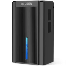 Dehumidifier, 95OZ Dehumidifier for Home 1000 sq ft- Quiet, Auto Shut Off, Black