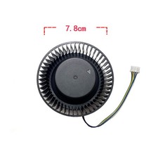 78MM Graphics Card Cooling Fan PLB07525B12HH for RTX2060 2070 2080 2080ti TURBO