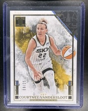 2025 Panini Impeccable WNBA Courtney Vandersloot Gold /25 Chicago Sky