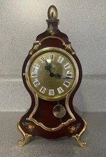 John Warmink 8 Day Pendulum Mechanical Wind Up Mantel Clock with Chime