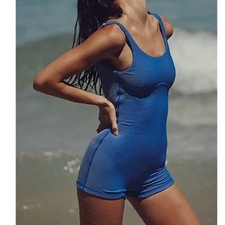 NEW Zulu  Zephyr blue Chilli Stripe Surf Suit