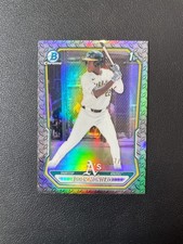 2026 Bowman #BCP-139 Edgar Montero 1st Prospect Steel Metal 057/100 BJSXL
