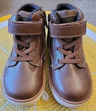 Jumping Beans Toddlers Boy's Grunge Outdoor Hiking Boots Brown Size:7 