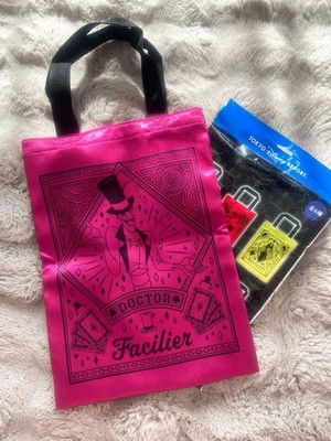Tokyo Disney Resort  Villains Dr. Facilier Halloween Tote Bag NEW