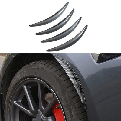   Grey 4PCS Wheel Flares Smooth Scratch Resistant For