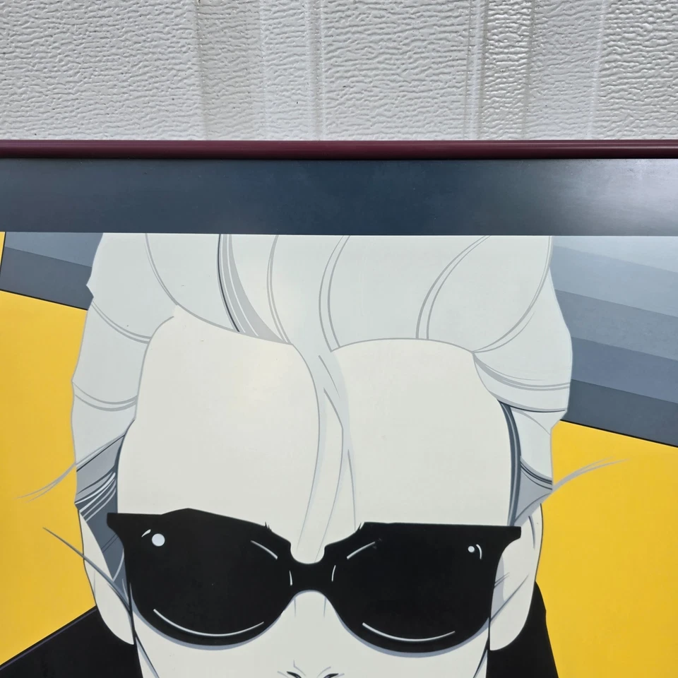 Patrick Nagel 1985 NC5 B1 Galería Edición Mirage Serigrafía Impresión Enmarcada Foto 3 de 4