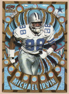 #ad 1997 Pacific Revolution Michael Irvin Dallas Cowboys 37 $2.95