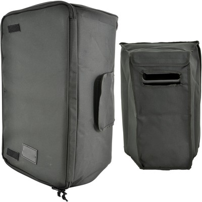 10” Quality Padded Speaker Transit Carry Case//Bag-Outdoor Cover Zip Velcro DJ PA