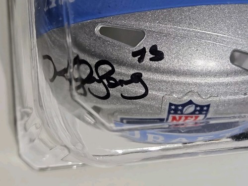 Kyle Long And Mike Ditka Autographed / Signed 2016 NFL Draft Riddell Mini Helmet - Picture 12 of 16