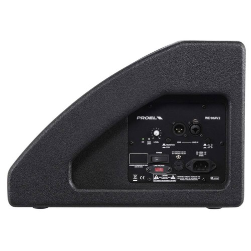 Proel WD10AV2 WEDGE Series 10" Active Stage Monitor - 500W - Picture 4 of 6