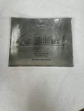 Wendell August Forge Hammered Aluminum Dish City Of Green Ohio Handmade 2007