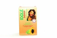 Idole Papaya Exfoliating Lightening Soap 7oz 2pck
