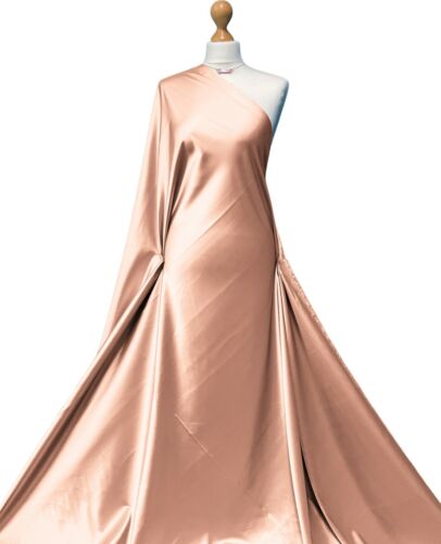Tessuto Raso Elasticizzato Qualità Premium 2 Vie Elasticizzato Materiale Sartoria Sposa - Foto 47 di 85