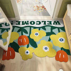 PVC Doormat Mat Entrance Rug Hallway Floral Non-Slip Floor Rugs Front Door Mat