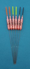 Pack of 6 x SRG Pole Floats F1 Nitinol Stem Pole Floats (SRG018)