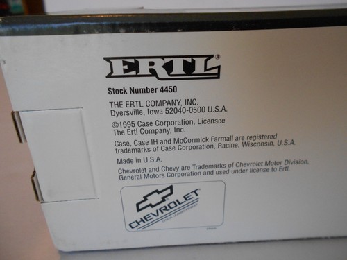 Vintage 1995 Ertl 1:25 International Harvester 1959 Chevy El Camino Bank #4450 - Picture 11 of 14