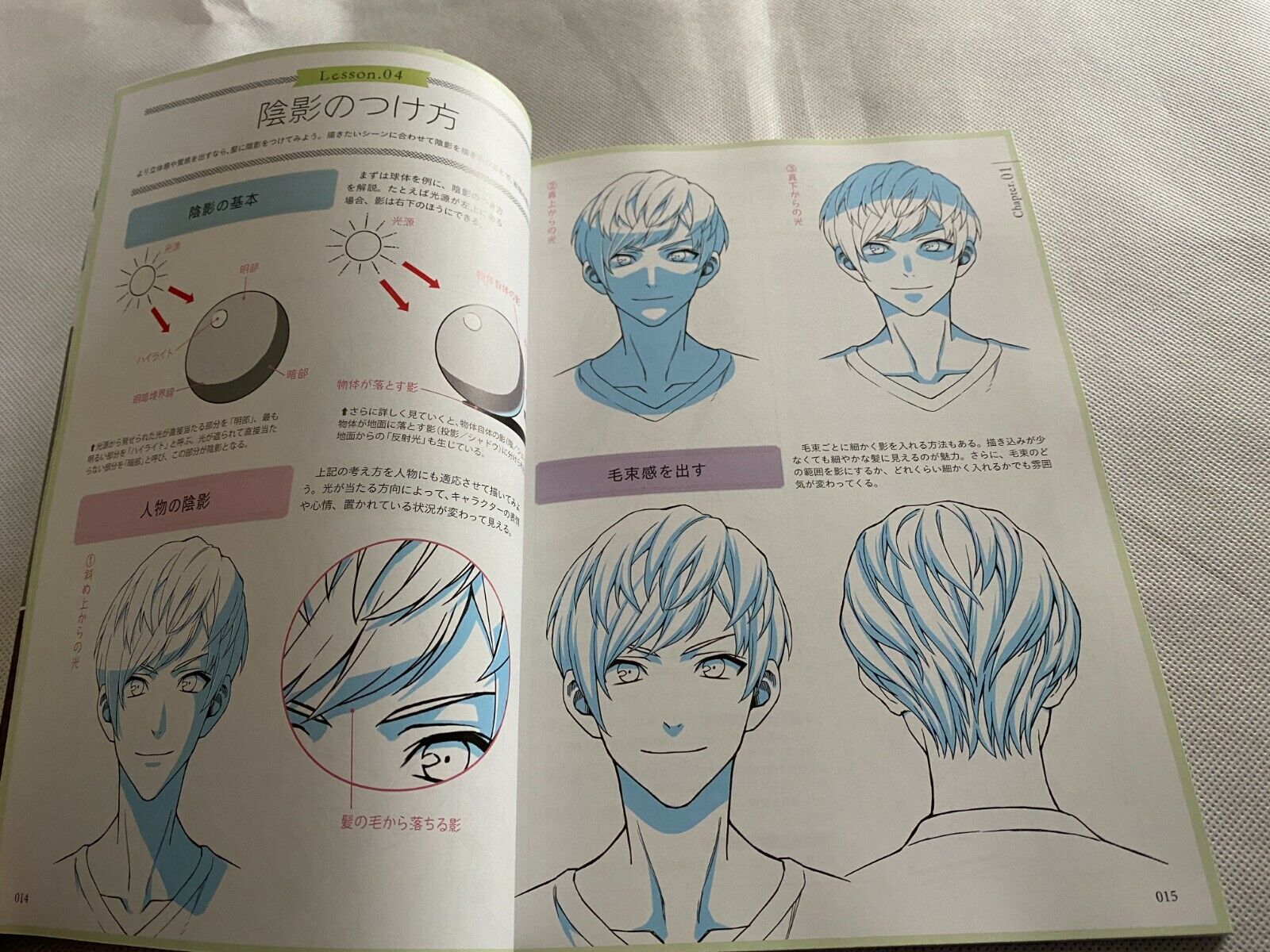 How to Draw Mens Hairstyle 250 Book Manga Anime Hair Style Boy Man Japan  A93142