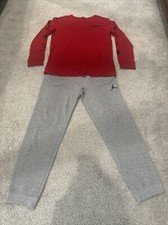 Nike Air Jordan Joggers Pants And Shirt Set Youth Size XL