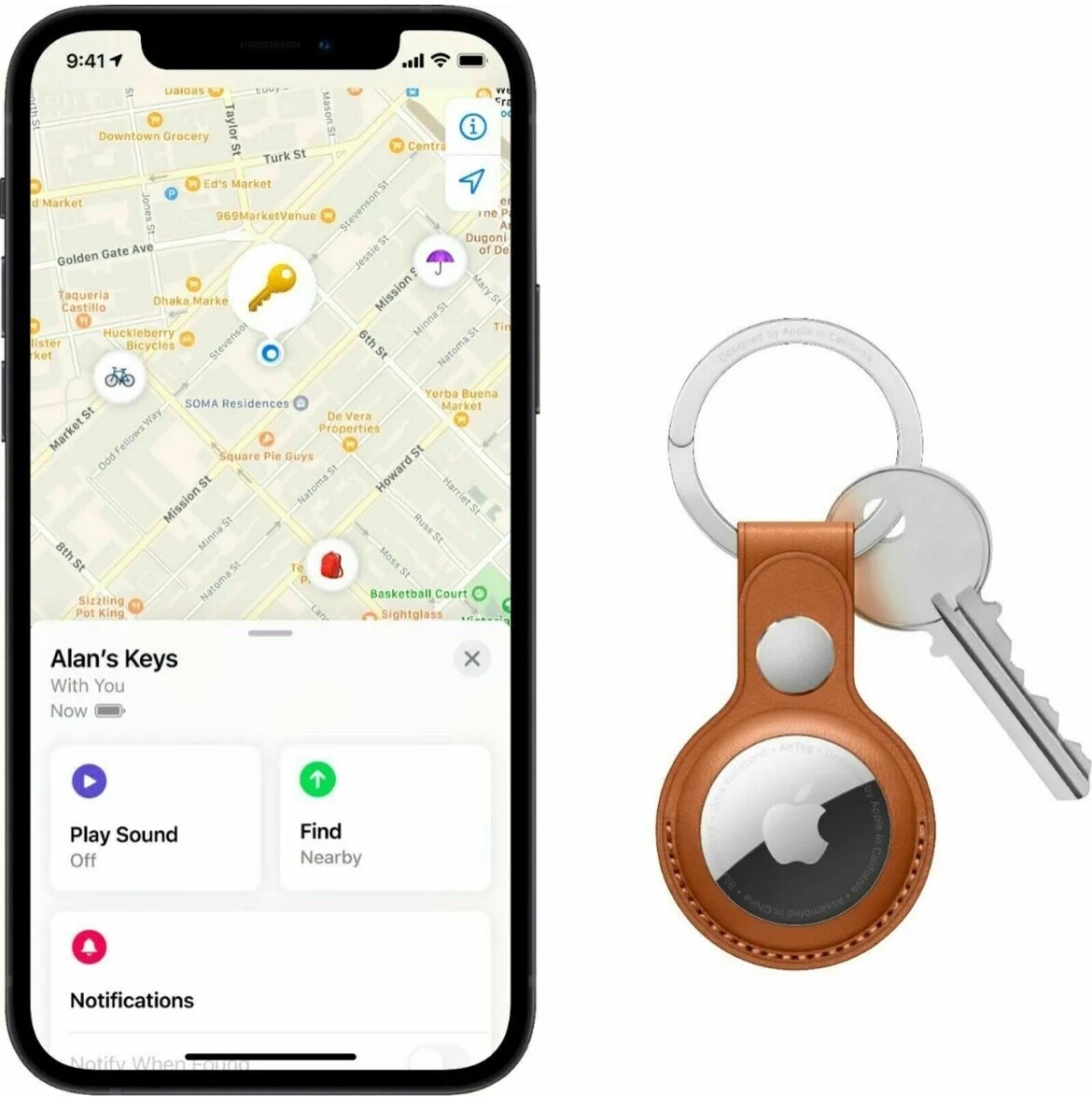 Apple AirTag 2個　エアタグ Amazon.co.jp: エアタグ airtag（2個セット）紛失防止タグ