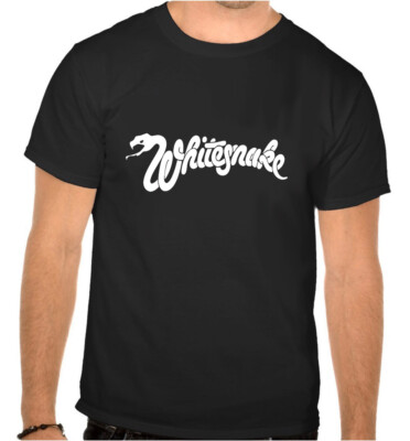 WHITESNAKE Rock Music Logo schwarz T-Shirt -1167