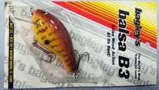 Bagley BB3 DC9 Fishing Lure ~ Vintage ~ Top Fish Catching Color! ~ Balsa B 3
