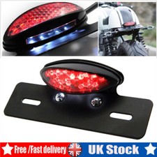 Motorbike LED Universal Motorcycle Rear Tail Brake Stop Number Plate Lights Lamp