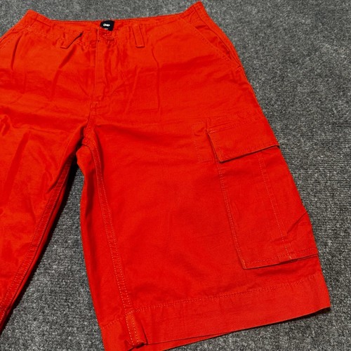 Gap Shorts Mens 30 Orange Cotton Mid Rise Cargo Pockets Casual - Picture 9 of 15