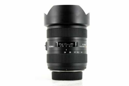 Sigma 12-24mm f4.5-5.6 II DG HSM Nikon Lens - Picture 1 of 3