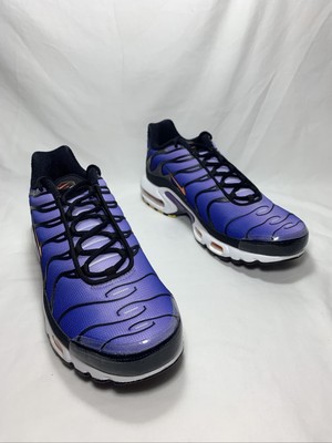nike air max plus purple and black