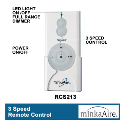 Minka Aire F556L-BN/DW Contractor LED Brushed Nickel 52" Ceiling Fan with Remote - Picture 5 of 6