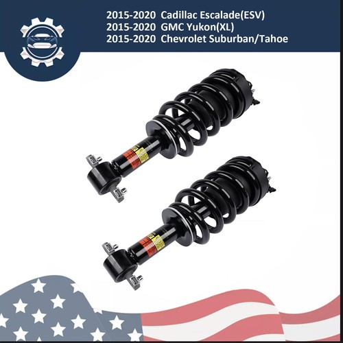 2× Front Shock Struts 84977478 For Cadillac Escalade GMC Yukon Chevy Tahoe 15-20 - Picture 7 of 13