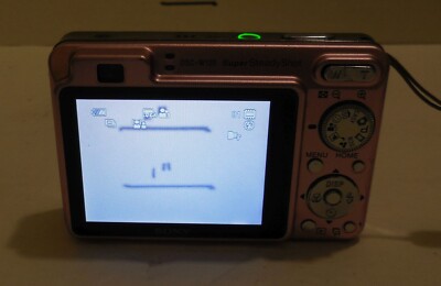 Sony Cyber-shot DSC-W120 7.2MP Digital Camera - Pink Tested