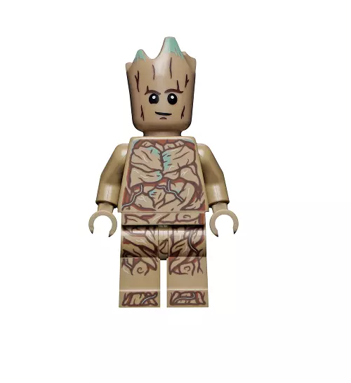 NEW LEGO TEEN GROOT MINIFIG 76193 minifigure marvel teenage guardians gotg