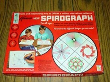 Vintage Kenners 1967 : SPIROGRAPH game Complete Wheels DRIED PENS complete