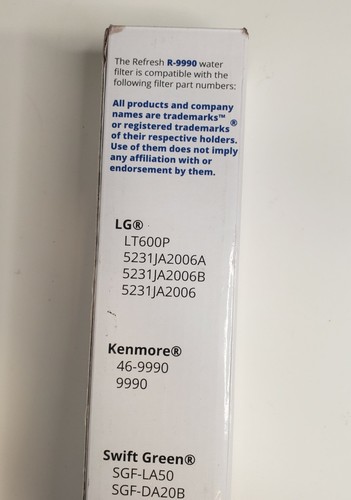 Refresh Refrigerator Water Filter. LG LT600P & 5231JA2006A Kenmore 46-9990 - Picture 6 of 8