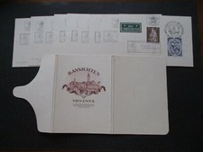 X46) Christkindl FDC 29.11.1974 - UKZ 2 / 9 Ansichtskarten von Enns im Folder
