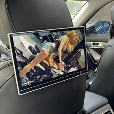 Android Car Headrest Monitor For Mazda Display With Logo Rear Seat Entertainment