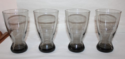Vintage Rauchgrau Klassisch 14 Unzen Biergläser 4er Set - Bild 3 von 11