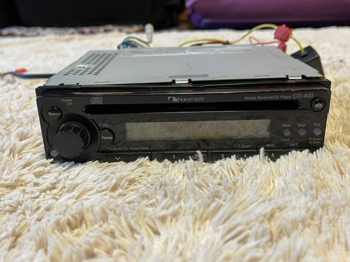 Nakamichi CD-400 CDプレーヤー Nakamichi CD-400 Car Audio 1DIN CD Tuner 24-bit D/A Vintage