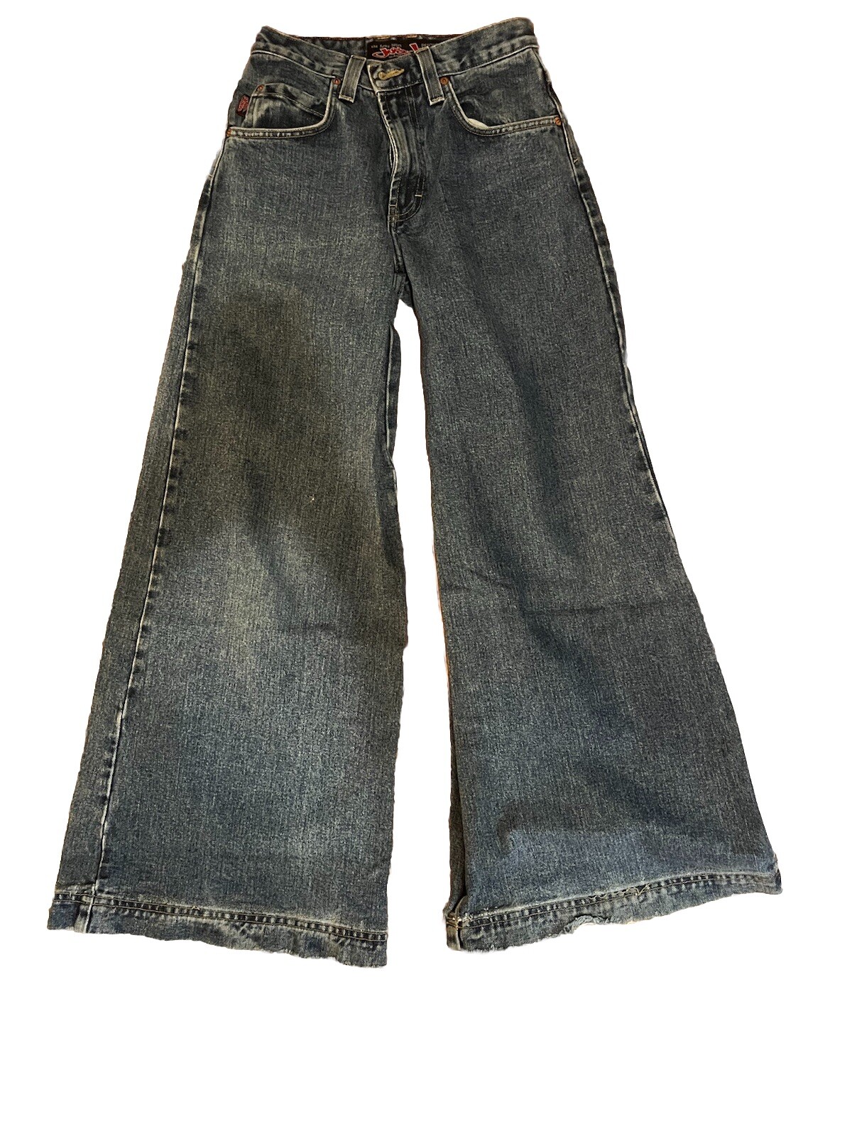 JNCO girls Unisex Jeans Authentic Rare vintage super Wide Leg 29” Baggy Y2K