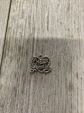 I LOVE TO CHEER CHARM - LOVE CHEERLEADING - NECKLACE - CHARM - HEART - SPORTS