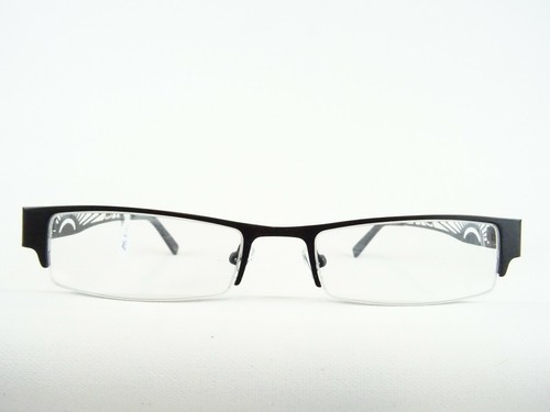 Tim Dilsen Damenbrille Brillengestell schwarz schmal Designbügel leicht Gr. M - Picture 2 of 7