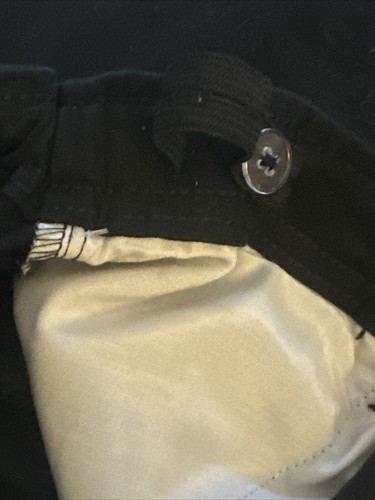 Boys Chaps Black Casual/uniform Pants Size 18 R Comfort Waistband - Picture 4 of 5