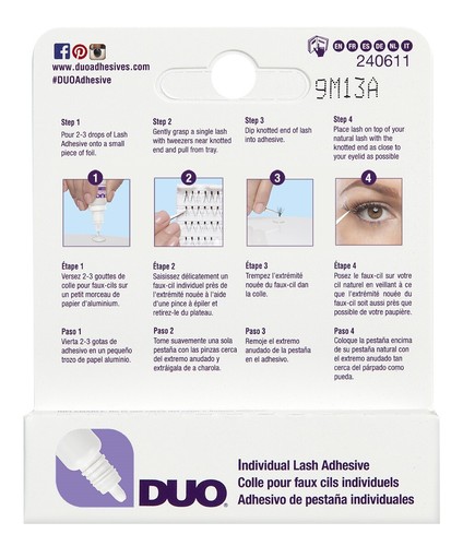 DUO Eyelash Adhesive For Individual Lashes Black/Clear 7g *Chose any 1* - Picture 6 of 6