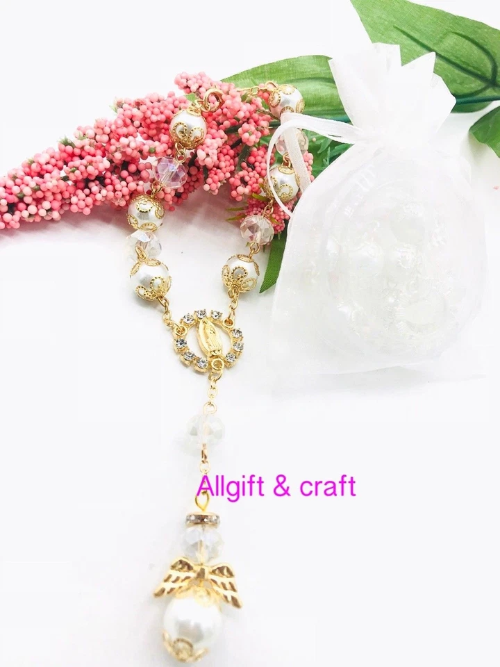 12 Favores Bautismo Recuerdos Bautizo Primera Comunión Quinceañera Foto 3 de 4