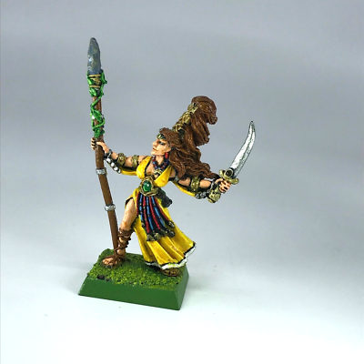 Figurine Elfe Warhammer 1985 - Métal, Pour Armée Hauts Elfes (Fantasy Battle), Occasion