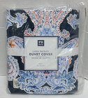 Pottery Barn Teen Dorm Luna Paisley Floral Cotton Organic Twin Duvet Bed Cover